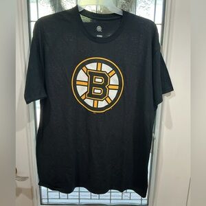 NHL Men’s XL Black T-Shirt with Logo